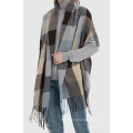 Fashion Long Châle Big Grid Winter Warm Scarf